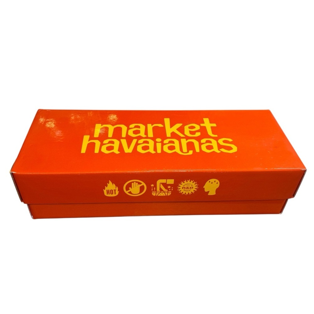 Market Havaianas Heat Reactive Flat top black sandals. New! 9/10M 11/12M - Picture 13 of 16